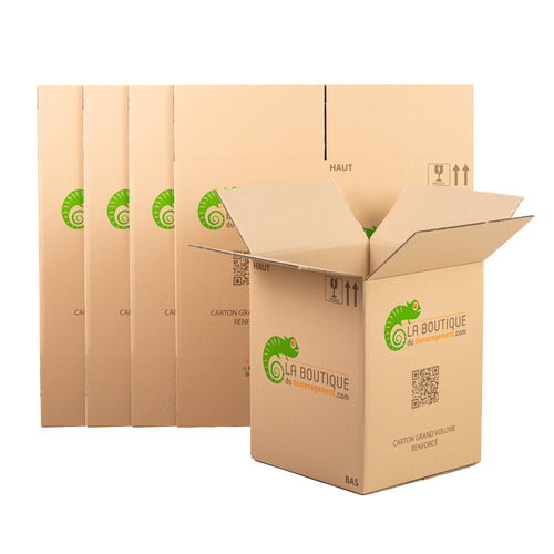 Carton de déménagement Cargo Point 490 x 245 x 290 mm carton 35 l